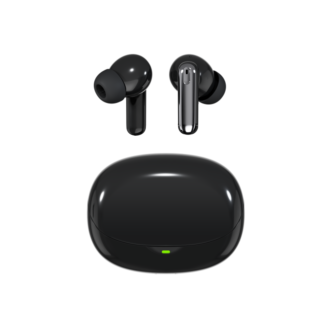 BT 6.0 TWS Earbuds 4-Mic ANC Noise Cancelling ENC for Smartphone