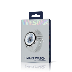 Luxury Women's Smartwatch Sports Health Monitor Heart Rate,1.46" IPS Wireless Charging