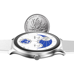 Luxury Women's Smartwatch Sports Health Monitor Heart Rate,1.46" IPS Wireless Charging