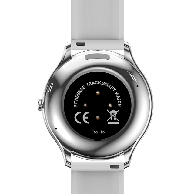 Luxury Women's Smartwatch Sports Health Monitor Heart Rate,1.46" IPS Wireless Charging