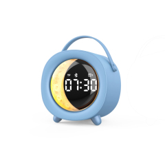 WESDAR Mini Portable Bluetooth Speaker 5.3,RGB Light, Alarm Clock & FM Radio