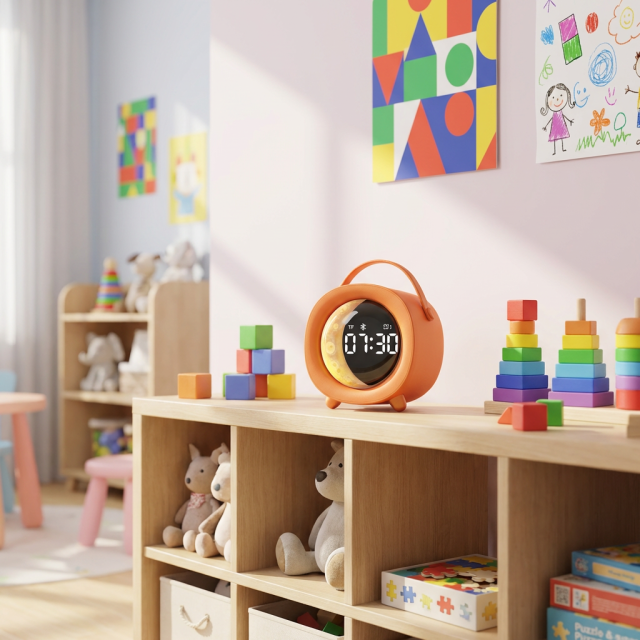 WESDAR Mini Portable Bluetooth Speaker 5.3,RGB Light, Alarm Clock & FM Radio