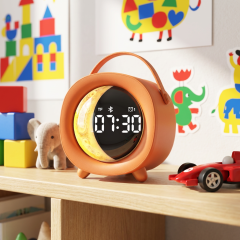 WESDAR Mini Portable Bluetooth Speaker 5.3,RGB Light, Alarm Clock & FM Radio