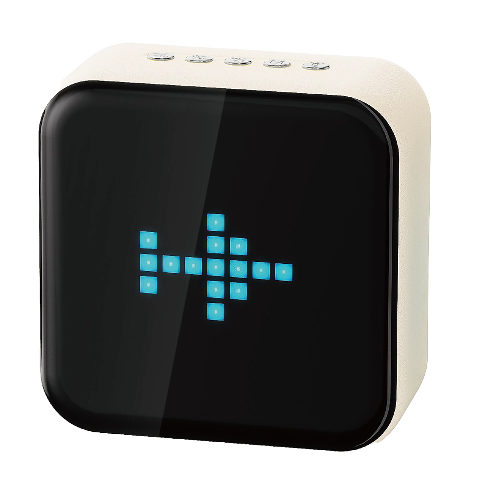 WESDAR Interesting Wireless BT Speaker with APP DIY GIF Display