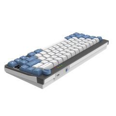 Triple Mode 66 Keys Mechanical Feeling Keyboard, 2.4G/Bluetooth/Wired