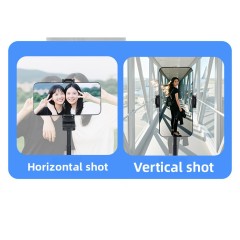 MINI Zooming Selfie Stick with Bluetooth Remote & 360° Rotation