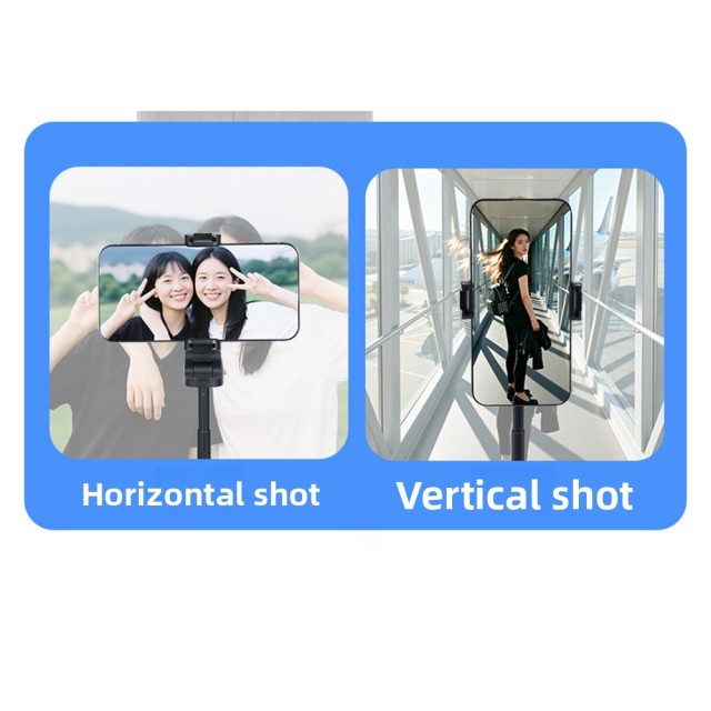 MINI Zooming Selfie Stick with Bluetooth Remote & 360° Rotation