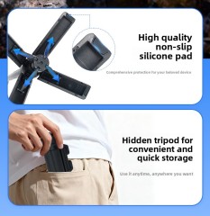 MINI Zooming Selfie Stick with Bluetooth Remote & 360° Rotation