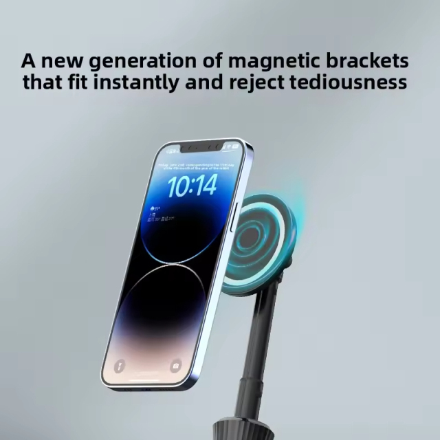 Foldable Travel Phone Stand Selfie Stick 4.9-8.4in, Magnetic Detachable Tripod