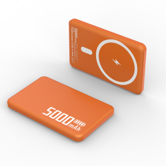 Slim Magnetic Wireless Power Bank 5000mAh, 15W Fast Charging