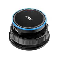 25W/15W Fast Wireless Charger Stand, Foldable Magnetic Phone Charger, Qi2 Certified