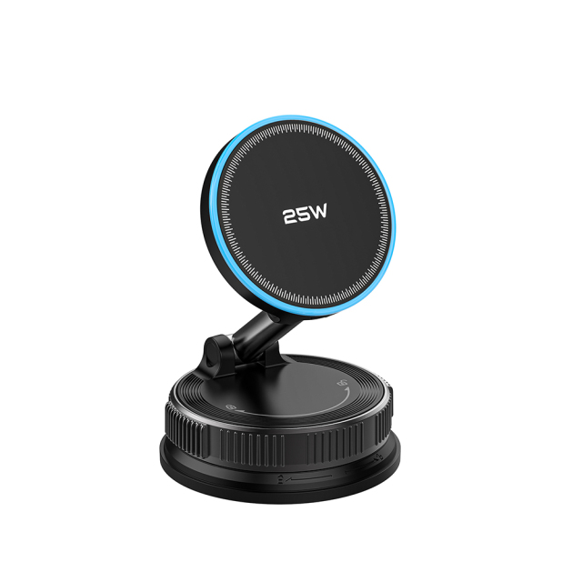 25W/15W Fast Wireless Charger Stand, Foldable Magnetic Phone Charger, Qi2 Certified