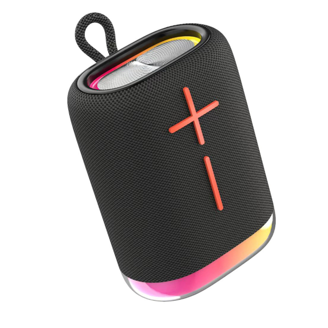 Portable Pocket Bluetooth 5.4 Speaker, Bass Sound with RGB Light