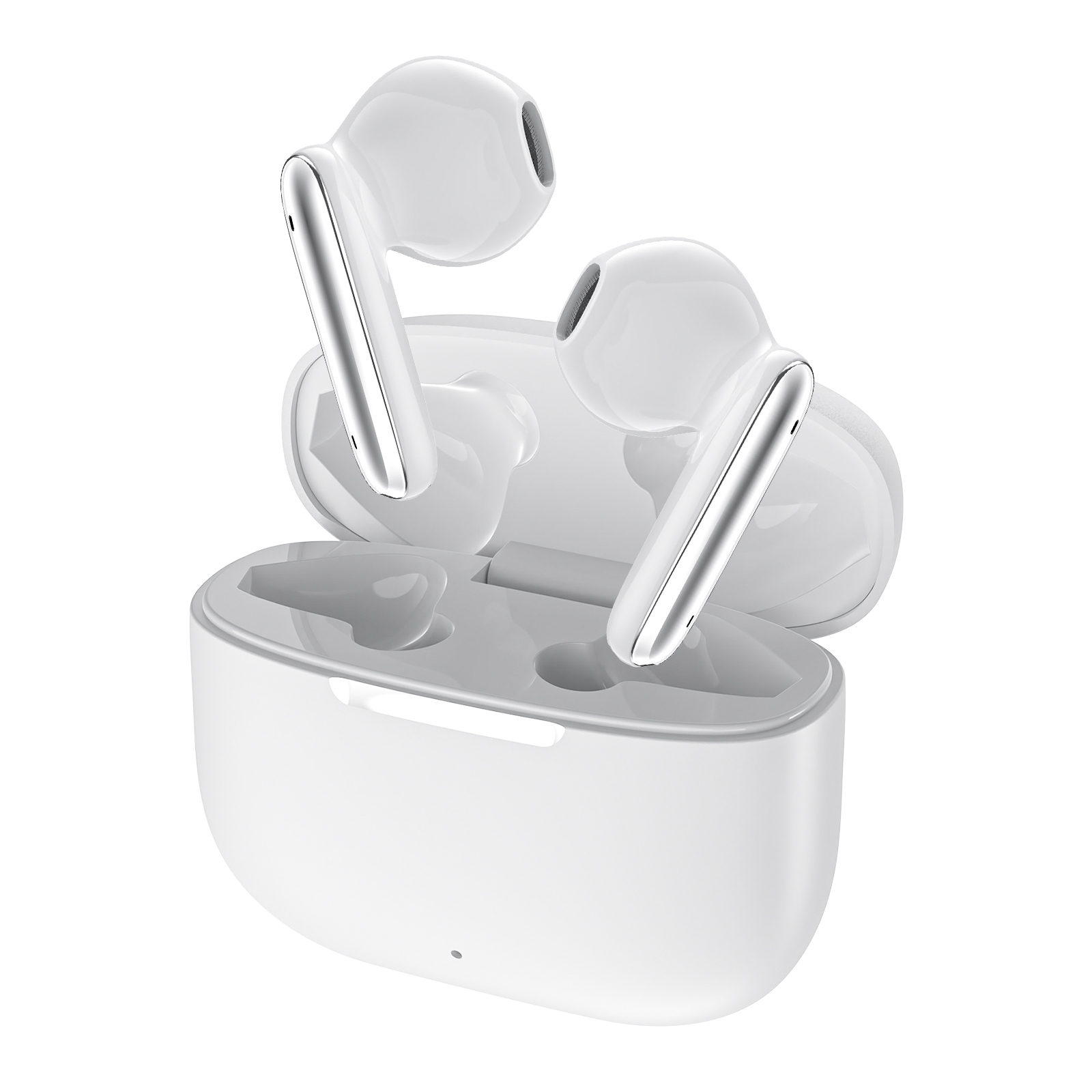 BT 5.4 Six‑Mic Hybrid ANC+ENC Wireless Semi In‑Ear Earphones
