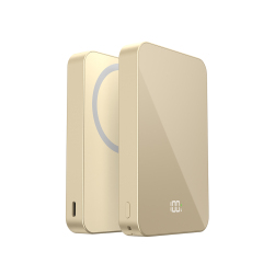 Metal+Explosion-proof Glass 10000mAh Magnetic Wireless Power Bank