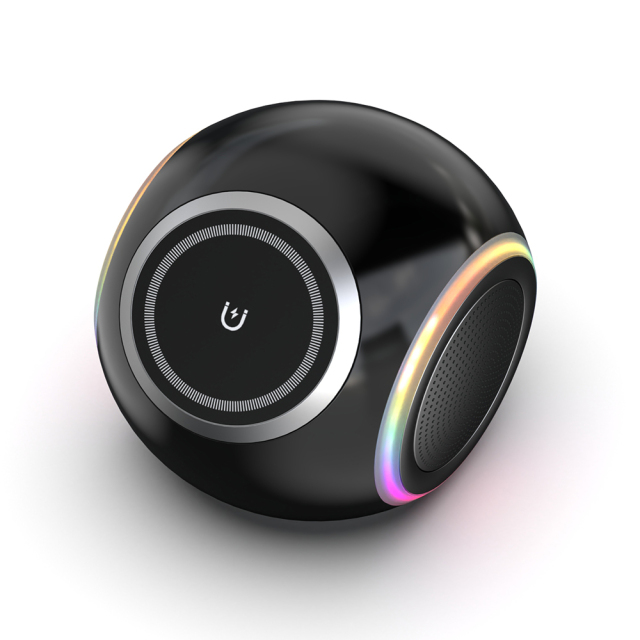 Multifunctional Portable Wireless Speaker | RGB Light, Touch Wireless Charging