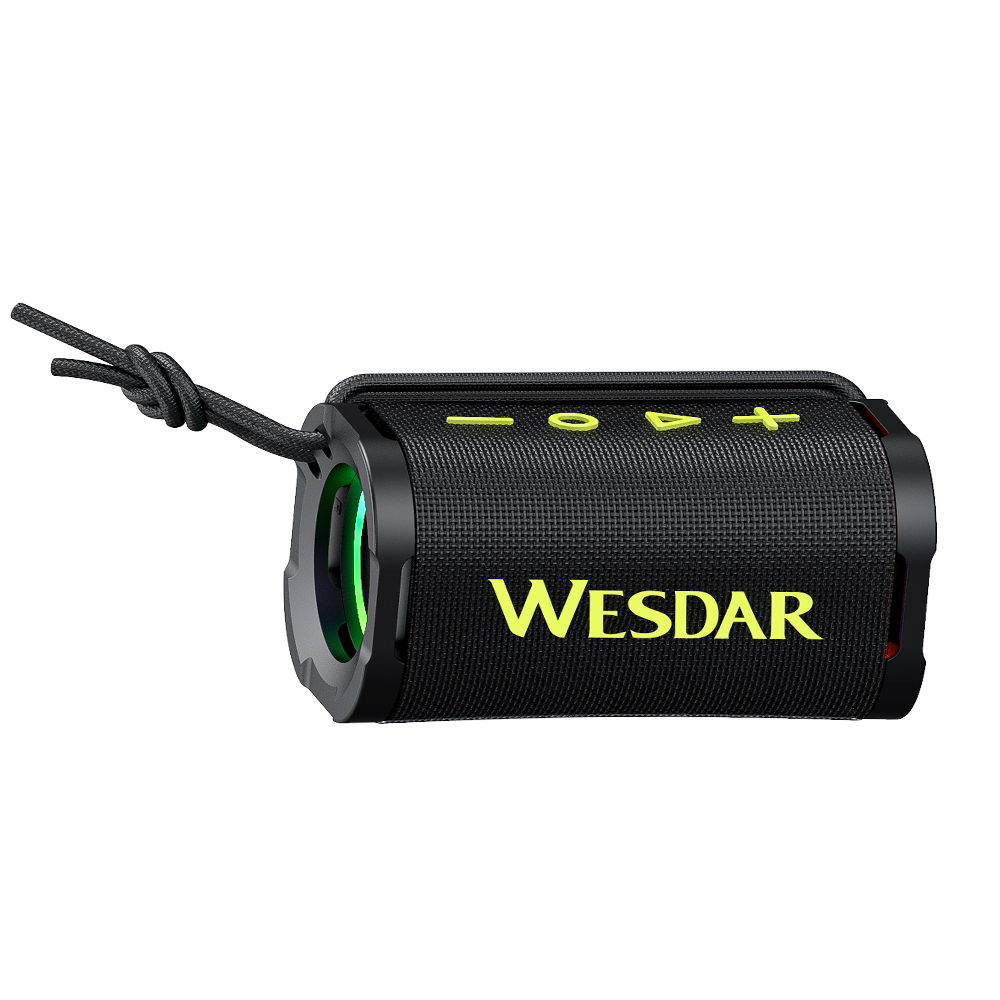 Portable 10W Bluetooth Speaker,Support TF/USB/TWS, Phone Call, LED Light
