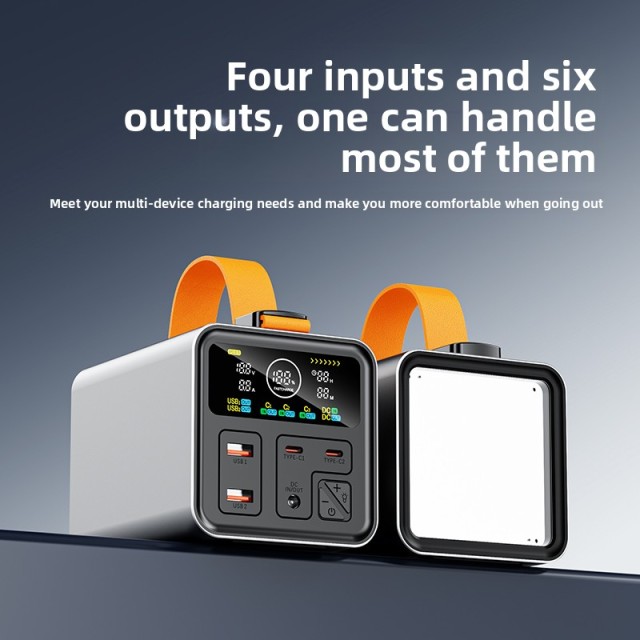 Portable 80000mAh Power Station, 200W Fast Charging Laptop Power Bank