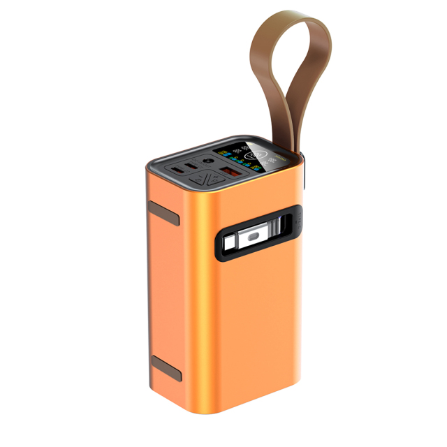 ABS+ Aluminum PD100W, 30000mAh Laptop Power Station For Outdoor Travel