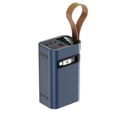 ABS+ Aluminum PD100W, 30000mAh Laptop Power Station For Outdoor Travel