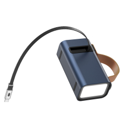 ABS+ Aluminum PD100W, 30000mAh Laptop Power Station For Outdoor Travel