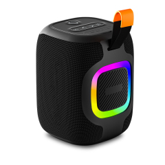 Wireless BT 5.3 Speaker IPX6 Waterproof with RGB Light,Bass Sound