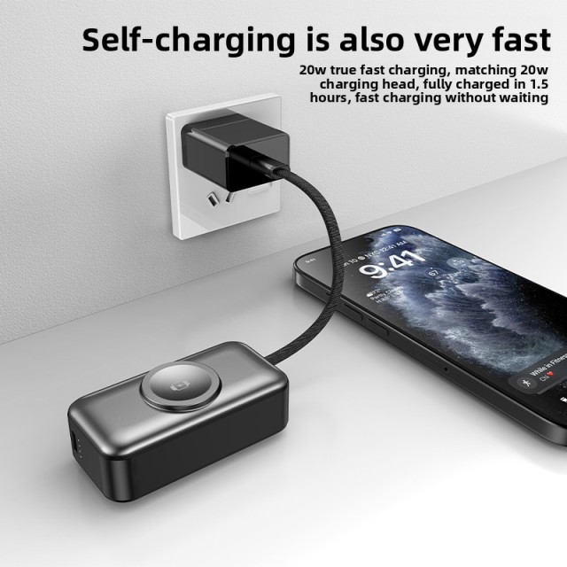 Portable 5000mAh Power Bank, PD 20W Fast Charging