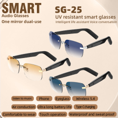 WESDAR BT 5.4 Smart Sunglasses | UV-Proof IPX4 | Music & Calls | Travel Essential