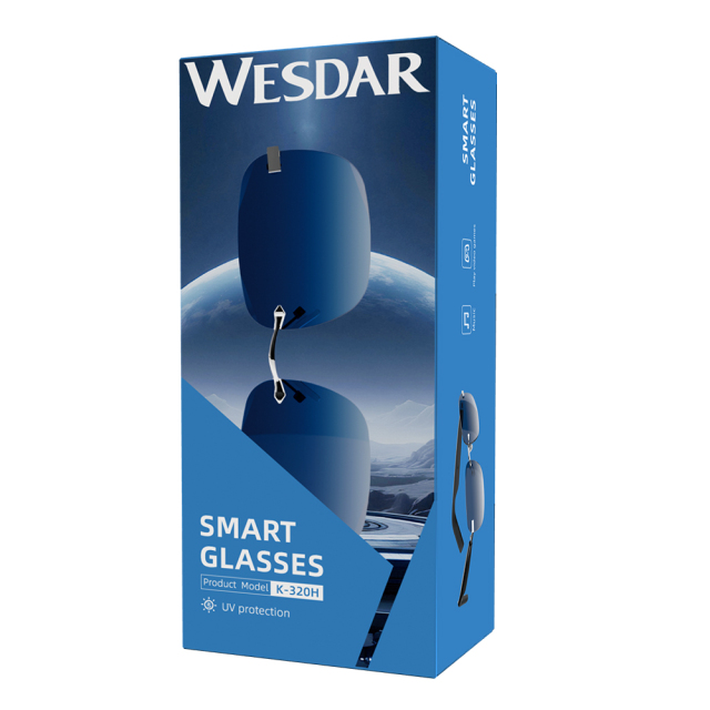 WESDAR BT 5.4 Smart Sunglasses | UV-Proof IPX4 | Music & Calls | Travel Essential