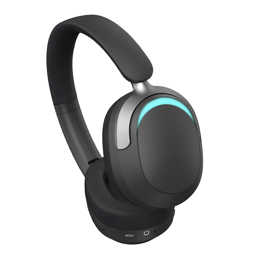 Bluetooth 6.0 Wireless Headphones w/ Single-Feed ANC & ENC