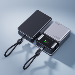 Portable 10000mAh Power Bank,Built-in TWS Earphones