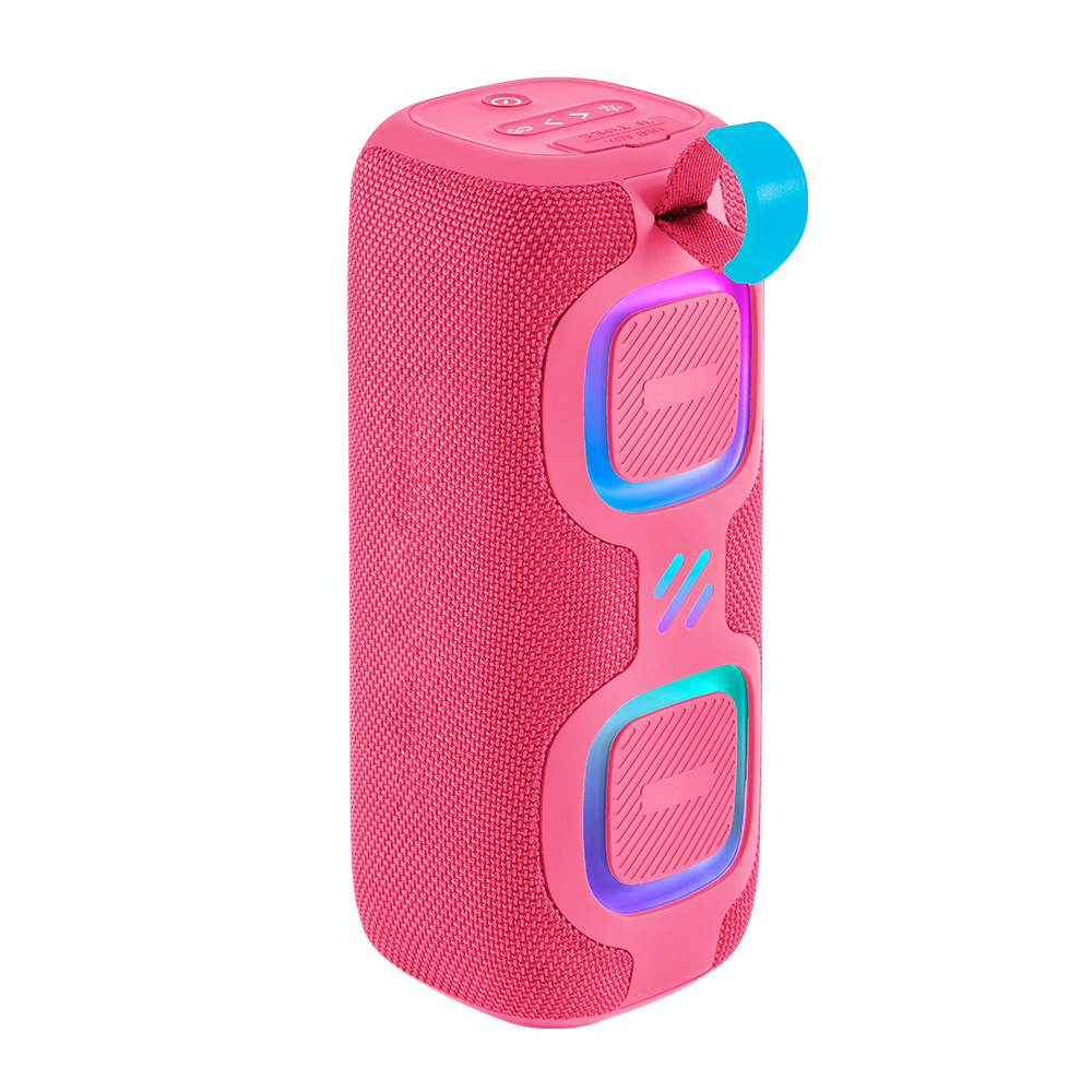 20W Deep Bass Wireless Speaker, Dual Horns, 4000mAh，RGB Light, IPX6 Waterproof
