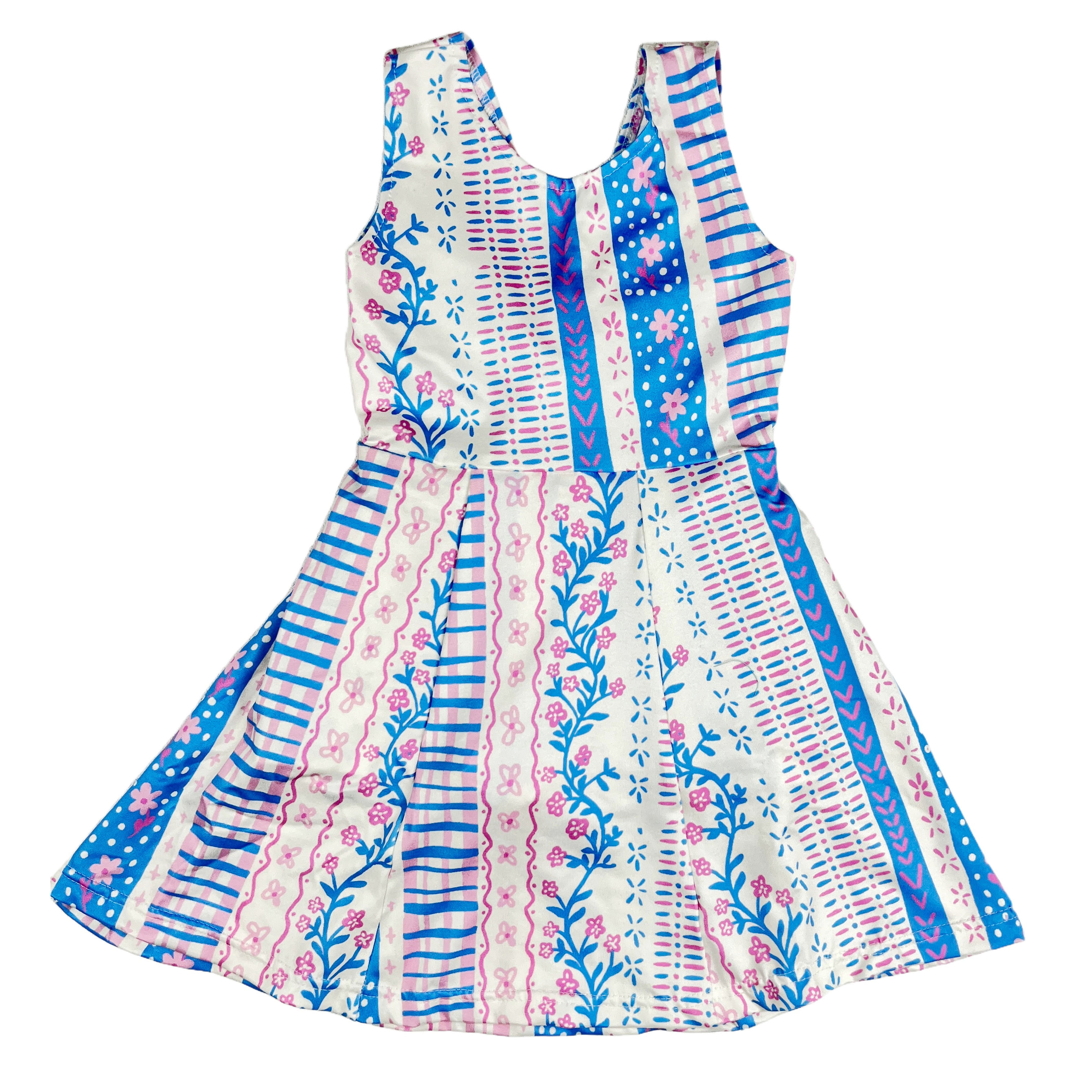 Flower Floral Print Little Girl Shorts Outfits Skirt Shorts Set Cute Sister Clothes