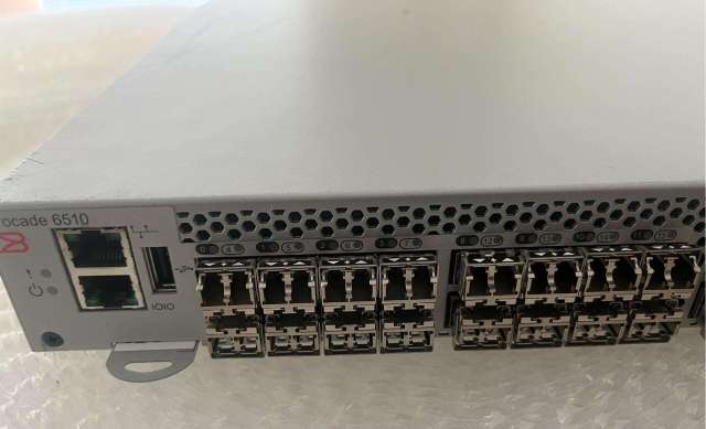 BR-6510 Brocade 6510 Switch 48-Port 16Gb FC 24 Shortwave SFP - High-performance SAN solution BR-6510
