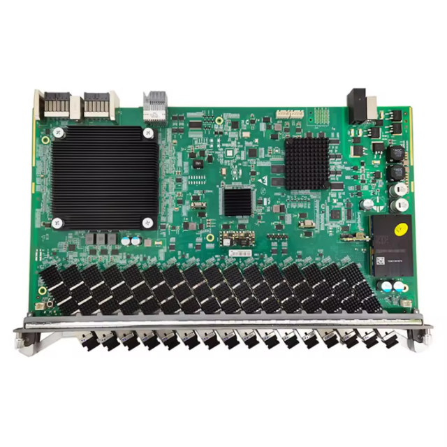 GFBL Is Fully Equipped With XGPON C+/D2 Optical Module 16 Port XGPON GPON Hybrid Interface Board