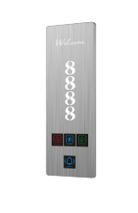 Sistem Bel Pintu DND Hotel Greentech, Panel Bel Pintu, Pelat Pintu Hotel