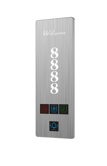 Sistem Bel Pintu DND Hotel Greentech, Panel Bel Pintu, Pelat Pintu Hotel