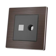Saklar Hotel Tahan Air, Soket Universal, Bahan Kaca untuk Telepon/TV/Internet,Saklar Hotel Universal Tahan Air Dual USB dengan Tegangan Maksimum 250 Volt, Bahan Kaca, untuk Telepon/TV/Internet, Level IP66, Hemat Daya, Soket Universal untuk Telepon/TV/Internet,greentech