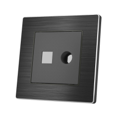Saklar Hotel Tahan Air, Soket Universal, Bahan Kaca untuk Telepon/TV/Internet,Saklar Hotel Universal Tahan Air Dual USB dengan Tegangan Maksimum 250 Volt, Bahan Kaca, untuk Telepon/TV/Internet, Level IP66, Hemat Daya, Soket Universal untuk Telepon/TV/Internet,greentech