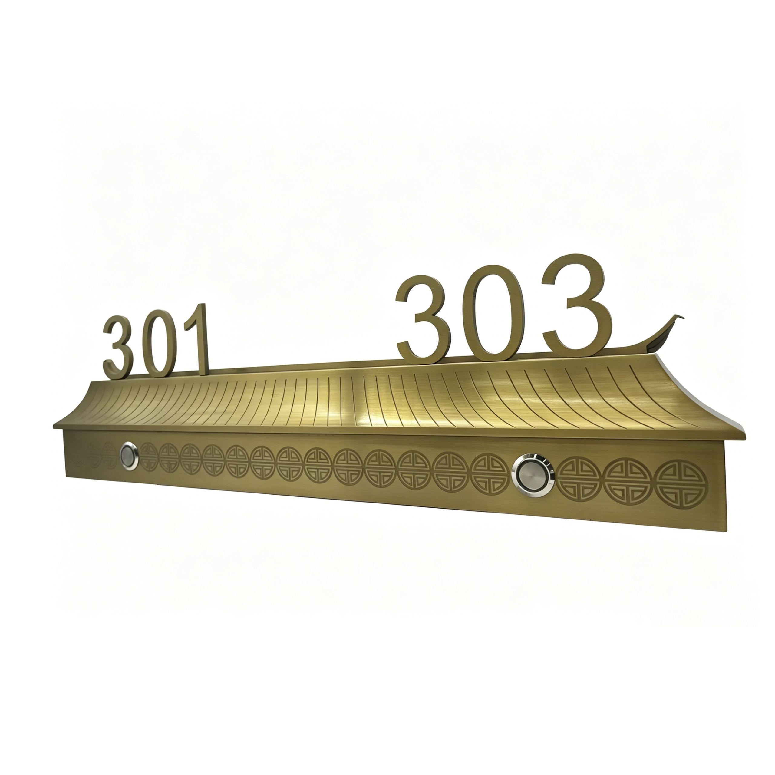 Customized Stainless Steel Acrylic Electronic Digital Doorplate for Hotels - Model DZ,Customized Stainless Steel Acrylic Electronic Digital Doorplate for Hotels - Model DZ,greentech