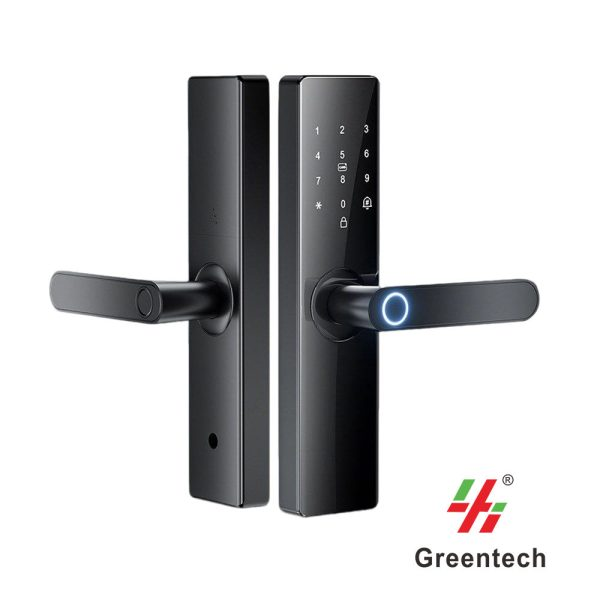 Hotel Smart Door Lock Fingerprint Lock Passcode Lock Magnetic Card Lock,Hotel Smart Door Lock Fingerprint Lock Passcode Lock Magnetic Card Lock,greentech