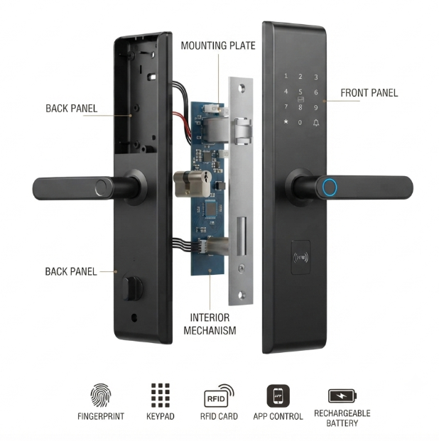 Hotel Smart Room Lock System, RFID Card Key Door Lock with Management Software for Hotel Guest Room Access Control,Hotel Smart Room Lock System, RFID Card Key Door Lock with Management Software ,hotel door lock system,greentech