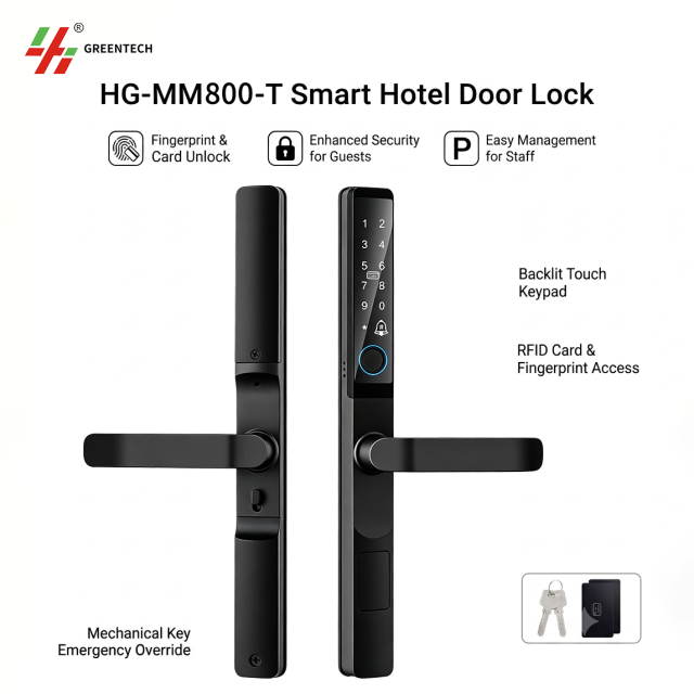 HG-MM800-T Hotel Smart Card Door Lock, RCU Guest Room Control Interlinked Electronic Lock,HG-MM800-T Hotel Smart Card Door Lock, RCU Guest Room Control Interlinked Electronic Lock,greentech