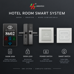 Hotel Room Number Door Plate + RFID Hotel Door Lock, Smart Hotel Door Access Control System,Hotel Room Number Door Plate + RFID Hotel Door Lock, Smart Hotel Door Access Control System,greentech