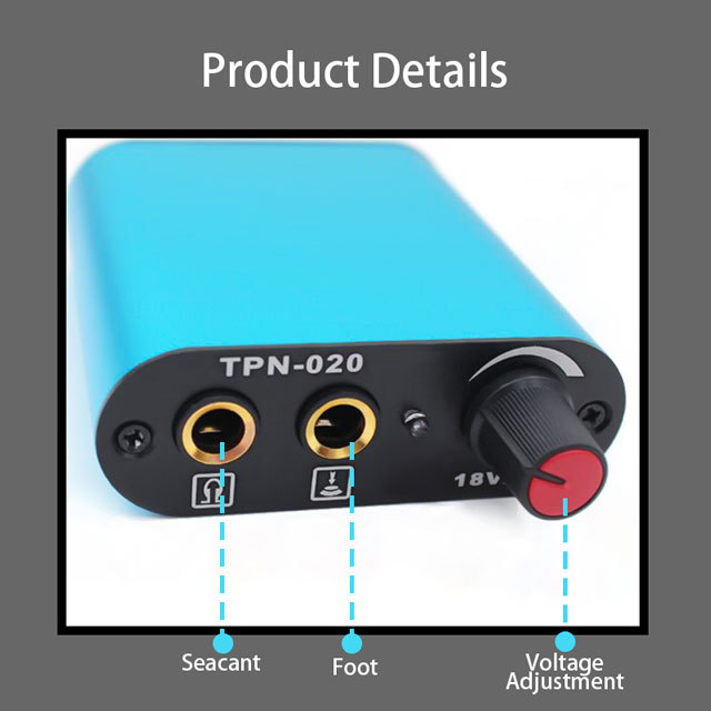 Mini Tattoo Power Supply Tattoo Machine Power Supply With Power Cord  Permanent Makeup Tattoo Supply Accessories