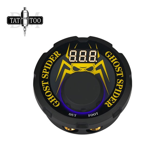 Ghost Spider Mini Portable Tattoo Power Supply Permanent Makeup Machine High Technology Digital LCD Tattoo Supplies For Tattoo Machine