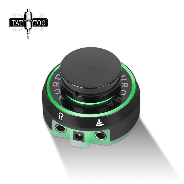 Aurora Tattoo Power Supply Portable Permanent Makeup Tattoo Machine With Power Adapter For Coil & Rotary Tattoo Machines