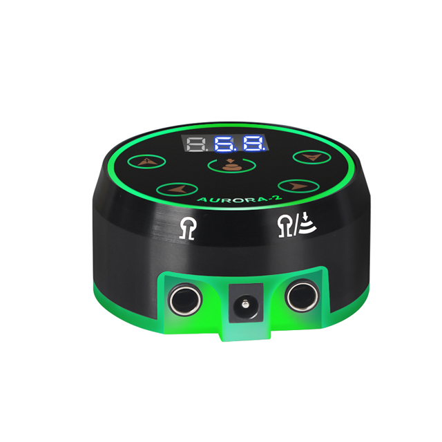 Professional Digital Tattoo Power Supply Updated Mini AURORA II LCD Tattoo Supplies For Tattoo Machine