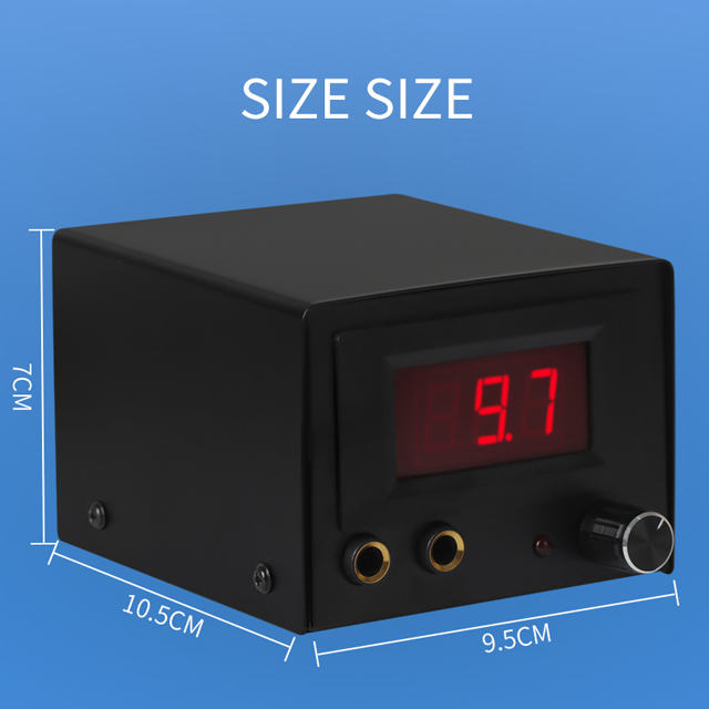 Professional Digital LCD Tattoo Power Supply With Clip Cord For Tattoo Machine Pen