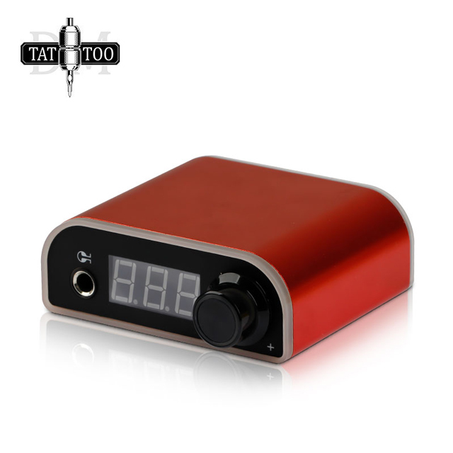 Mini LCD Tattoo Power Supply With Power Adapter For Coil Rotary Equipment Tattoo Machine Power Supply With  Digital LCD Display